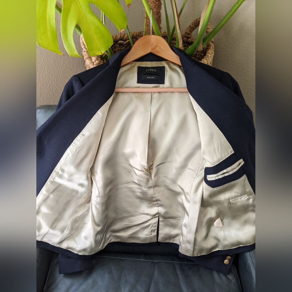 J Crew Schoolboy Blazer Navy